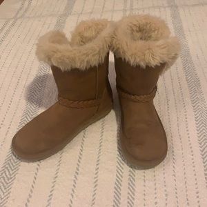 Youth Girls Faux Suede Boots